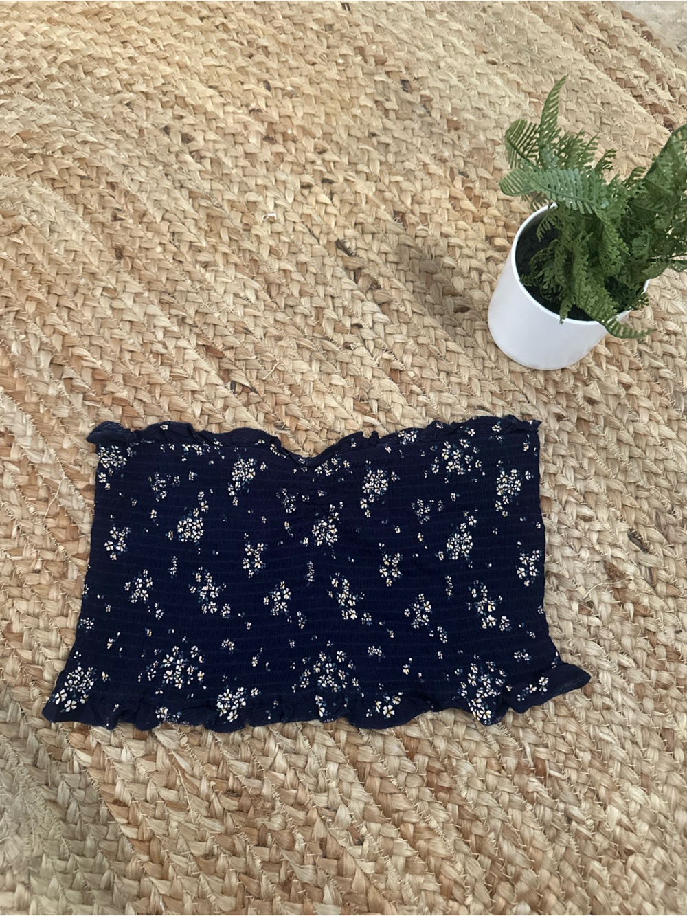 FLORAL TUBE TOP